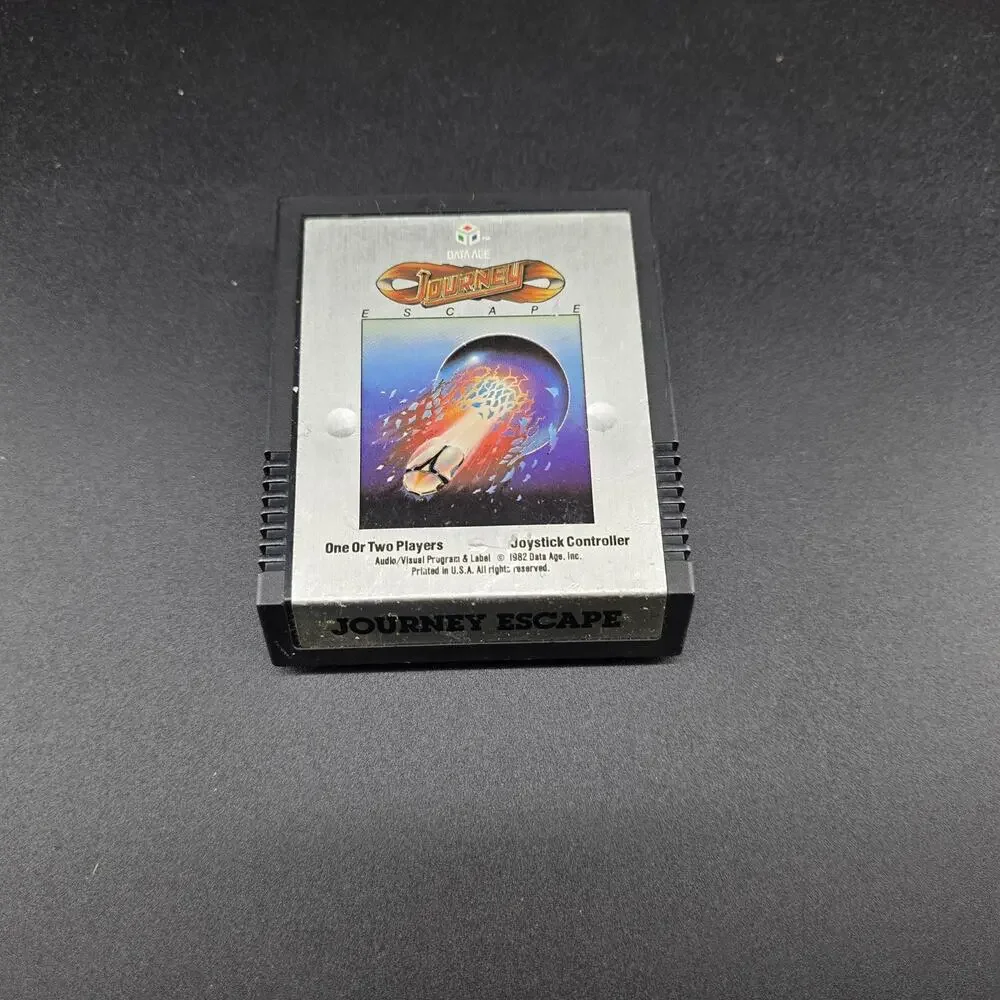 Journey Escape Data Age Atari 2600 Video Game Cartridge 1982 USA Tested